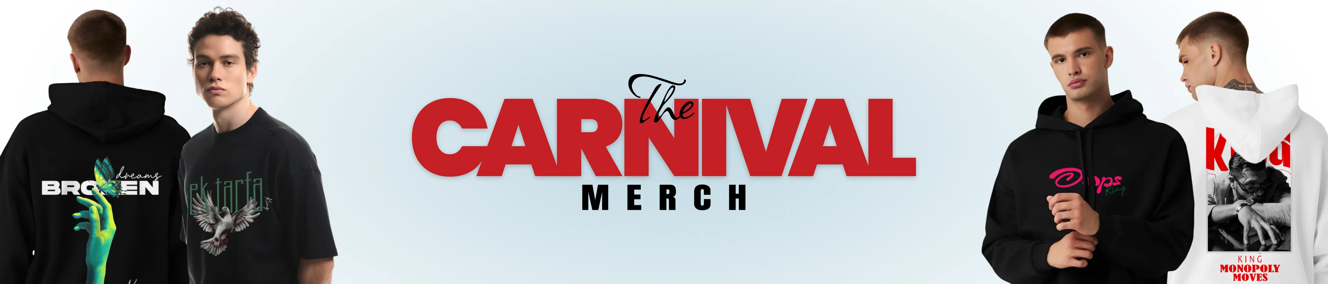 The Carnival Merch Banner